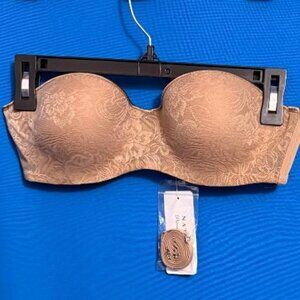NEW NWT $60.00 NATORI PRIVATE LUXURIES STRAP / STRAPLESS EMBRACE BRA 36B / 36 B